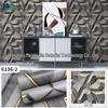 High-End Geometric 3D Wallpaper: Self-Adhesive, Waterproof, Moisture-Proof for E-sports or Home Decor