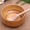Rice Natural Food containers Kitchen utensils Family Bamboo Bowl Tableware Rice Bowl Vegan bowl