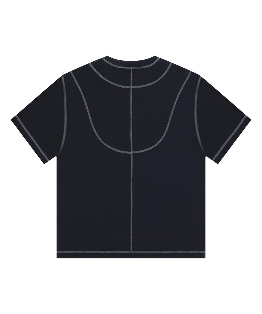 GLACK Gt151 Malta Short Sleeve Rash Guard (Black)