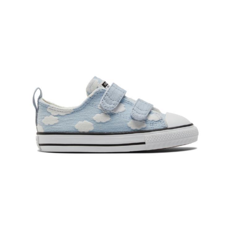Converse All Star 2V Low Top Baby & Toddler Shoes Blue Infant And Toddler A05201C