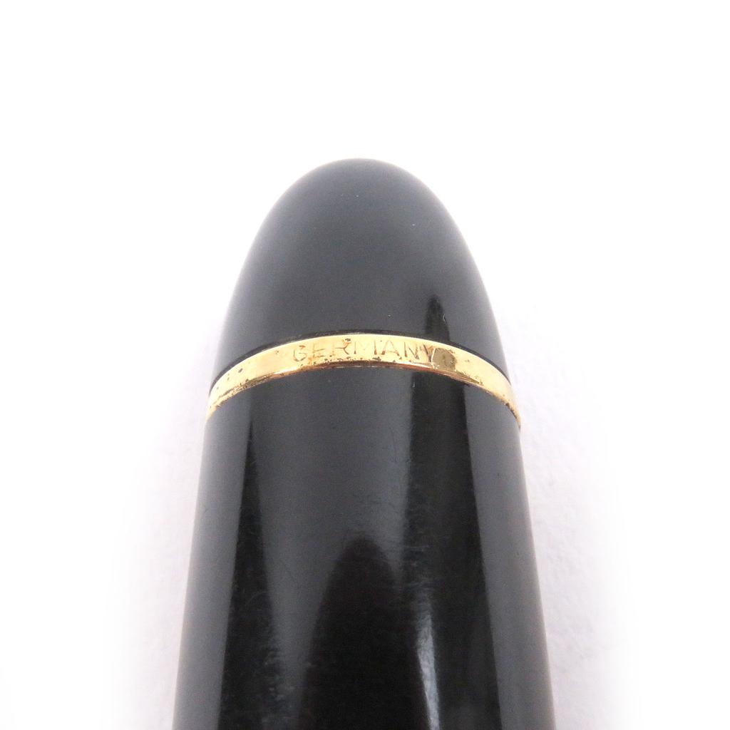 Very Good MONTBLANC fountain pen Meisterstück 149 Cap type black 14C mens Used