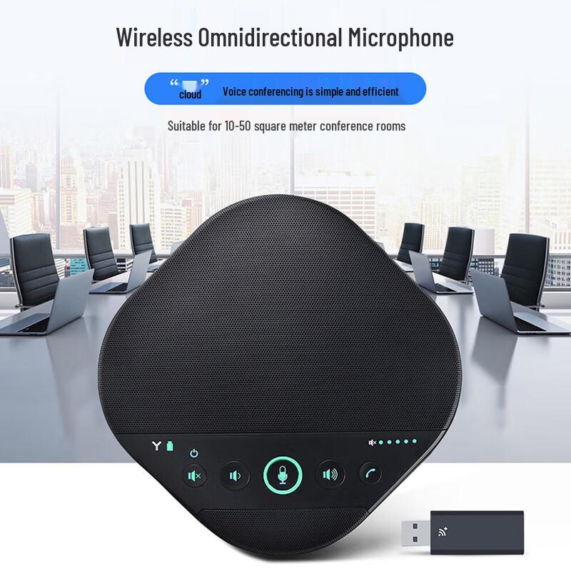 DAIPU DP-M220W Wireless Omnidirectional Conference Microphone (CN version)
