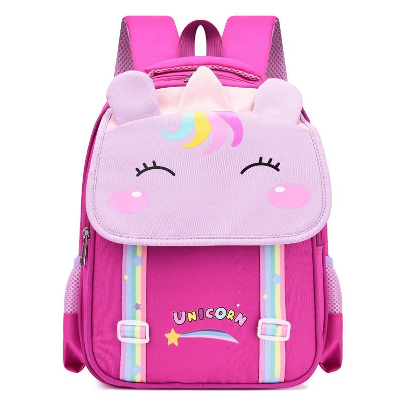 Mochila Infantil de Dinossauro Para Pré-escolares Com Nylon Respirável e Estampa de Animal Para Uso Escolar