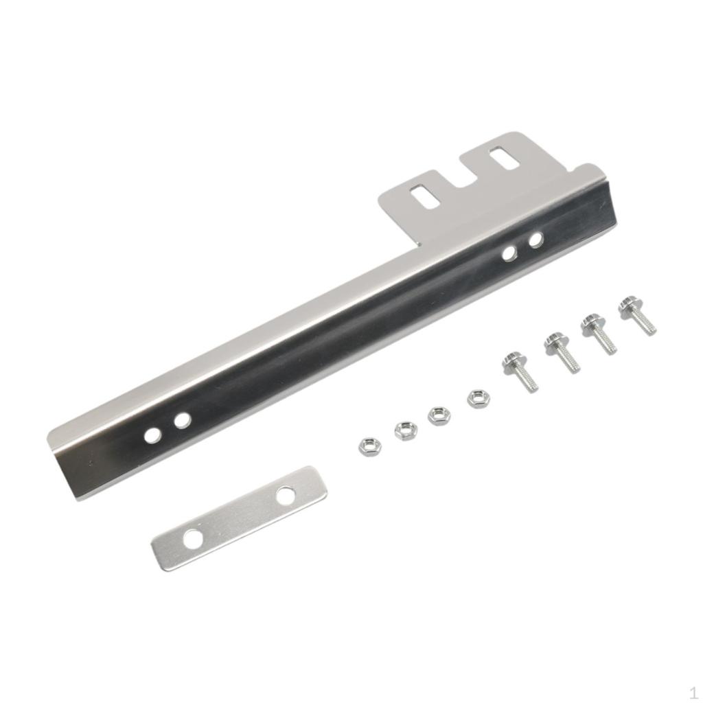Front Plate Bracket, Holder Bar,Universal Fit Exterior Accessories, Bracket Mounting Kit