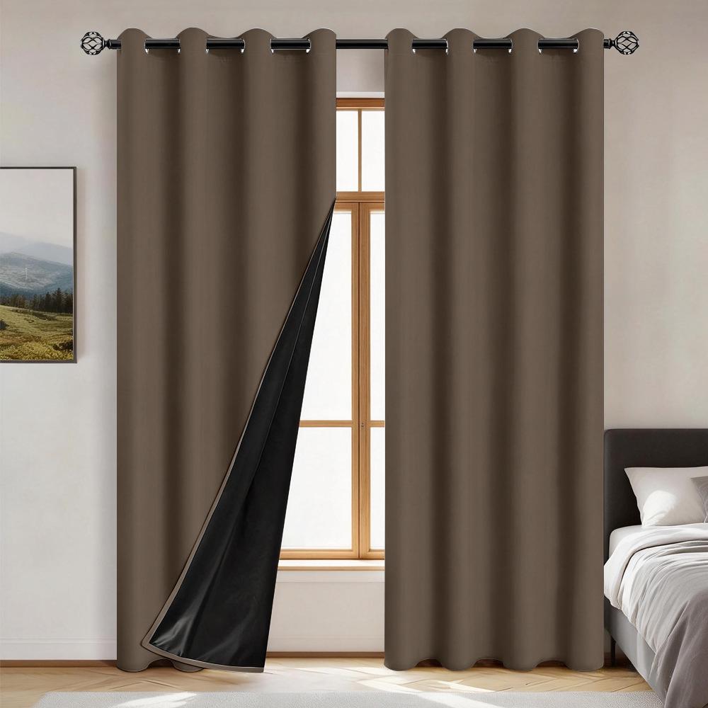 Chun Ya Fang Full Blackout Curtains - Heat Insulation & Sun Protection