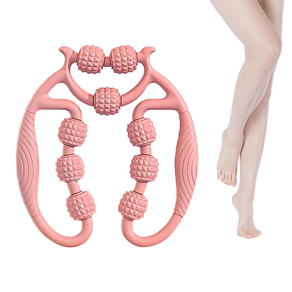 Massage Relax Circular Leg Clamp 12 Rounds Trigger Point Roller Massager Slimming Muscle Stretching Relaxation Massage Equipment
