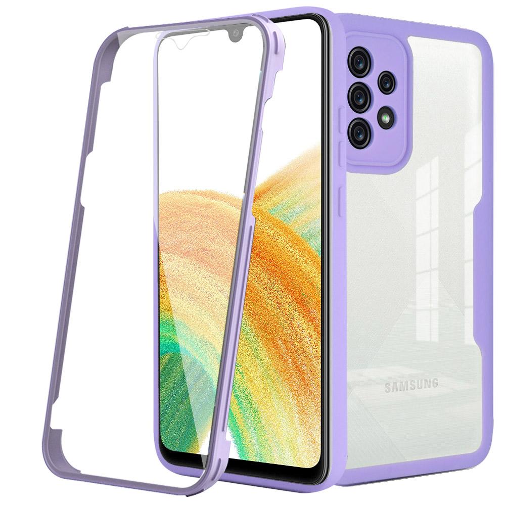 Liquid Silicone 360 Degree Hybrid Case for  Samsung Galaxy A33 5G A53 5G A73 5G A13 4G A23 4G M53 5G M33 5G M52 5G Protect Shockproof Protection Cover