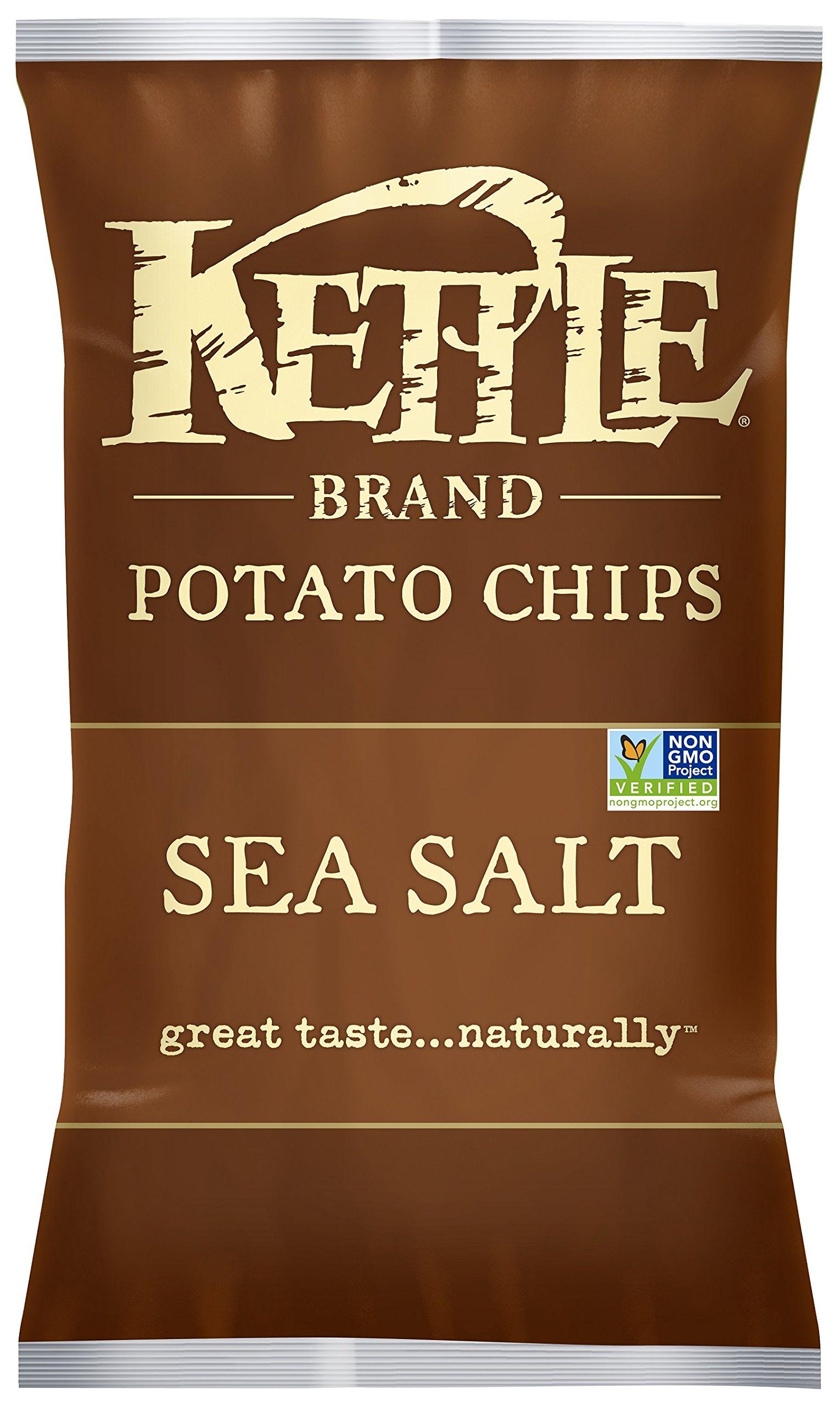

KETTLE potato chips sea salt