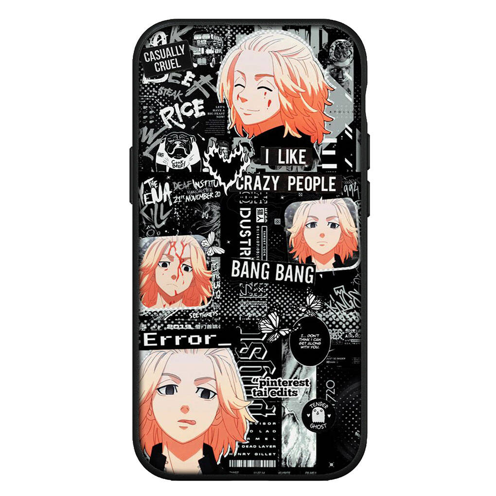 Cover for iPhone 17 16 15 Xiaomi Poco Redmi Note 14 13 12 11 Pro Max Samsung Galaxy S25 S24 S23 OPPO Huawei Tokyo Revengers Mikey Takemichi Phone Case