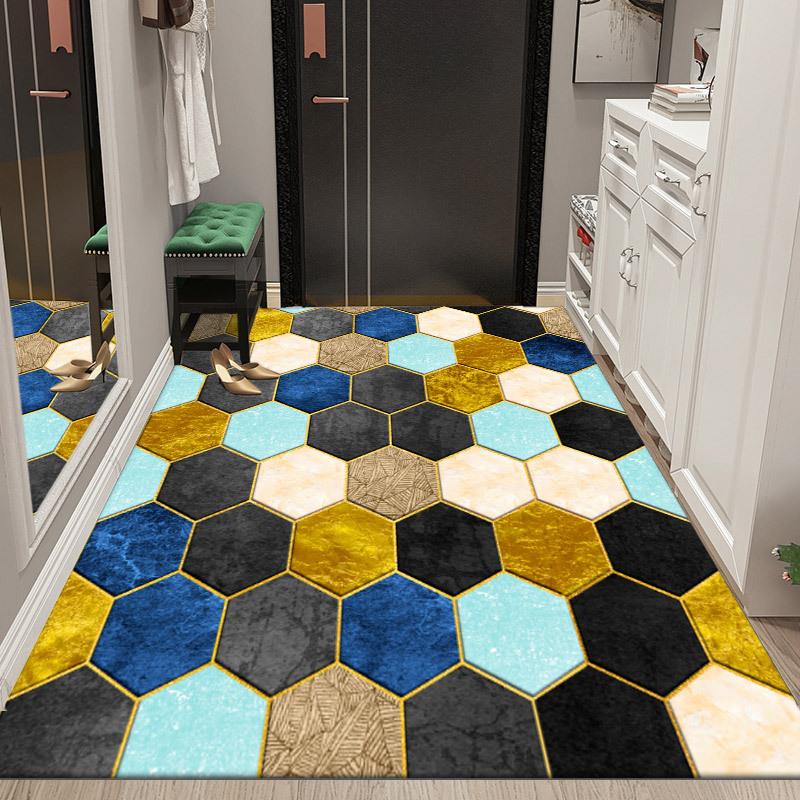 Hem Matta Dörrmatta Smutsavvisande Matta Sovrum Sängkant Vardagsrum Badrum Absorberande Enkel Matta