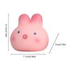 Stress Relief Squeezable Rabbits Pig Toy Portrable Accessory for Kids and Adults Soft Materials for Comfortable Touch