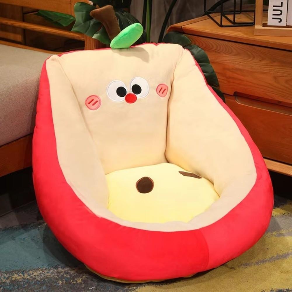 New Floor Seating Single Lazy Sofa Portable Cartoon Soft Fliffy Sofa Comfortable Tatami Floor Chair Living Room