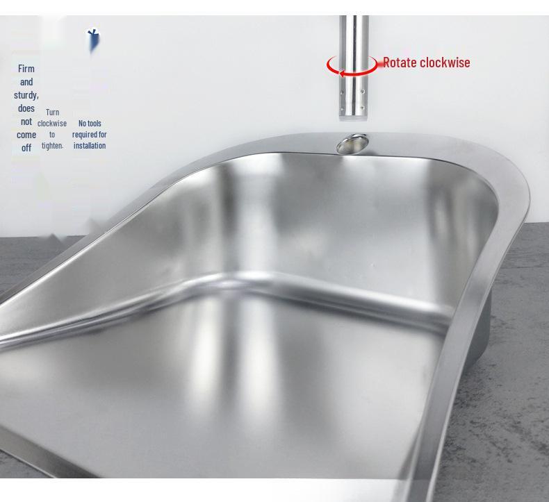 Extra Thick Stainless Steel Dustpan - Durable Household Sweeping Shovel