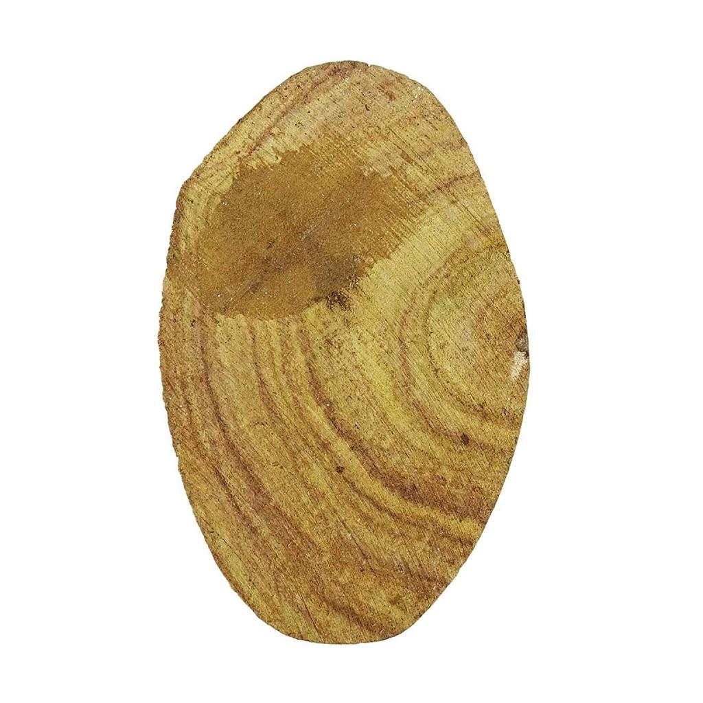 Brauner handgeschnitzter Paisley Druckblock Textilkeramik Stempel Blockdruck Holz