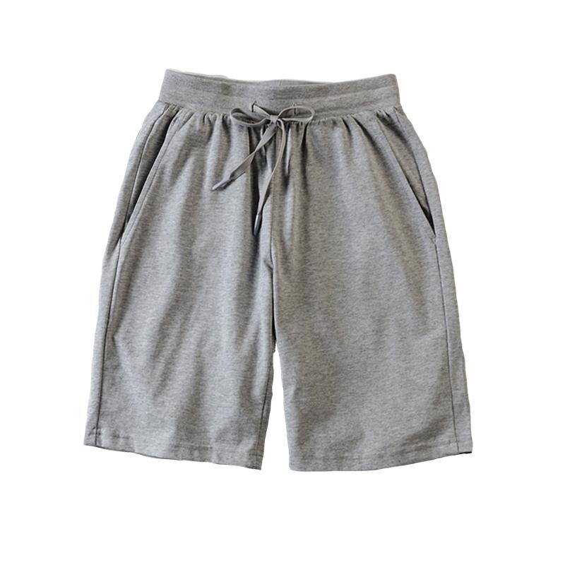 Men's Casual Shorts Fashion Menswear Sports Jogging Men Plus Size Solid Color Drawstring Shorts Pants