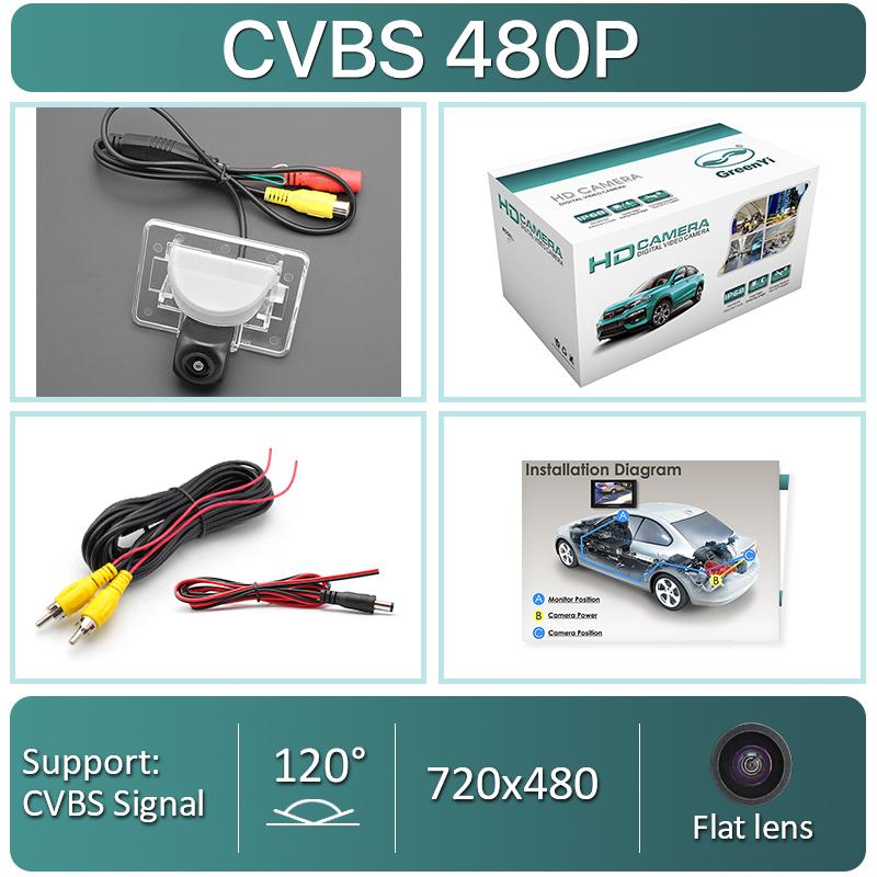 

Full HD AHD 1080P Fisheye Lens Автомобильная камера заднего вида для Mazda 5 Mazda5 M5 2006-2010 Автомобильный парковочный монитор