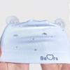 0-3 Months Baby Fetal Cap Print Infants Beanie Cap Windproof Newborn Hats  Autumn