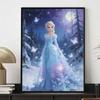 Disney Elsa Snow Queen Butterfly Diamond Painting Art Mosaic Kit Handmade diy5D Home Decor Gift