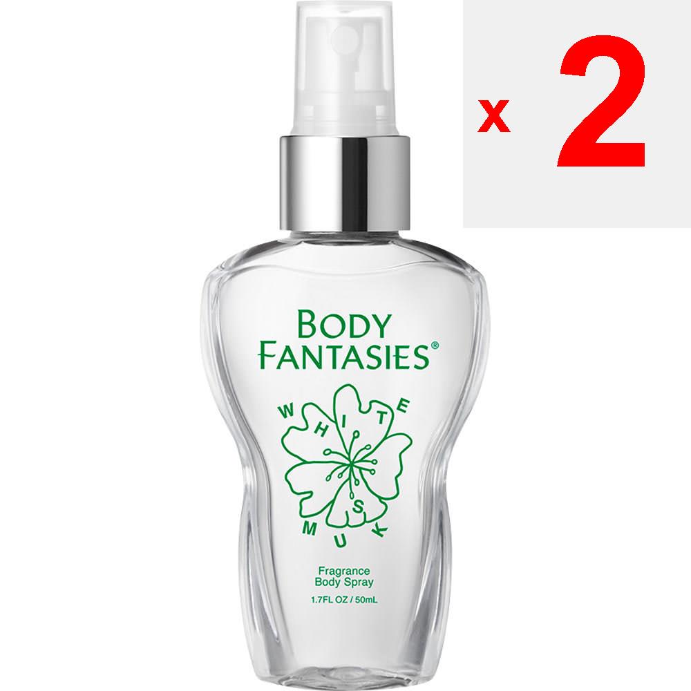 Fitz Corporation Body Fantasy Body Spray White Musk 50ml Other (check Locks, Tongue Cleaners, Etc.) Body Care Spray 1-2 Pumps On Neck, Wrists, Ankles,