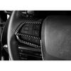 For Toyota Sienna 2021-2025 ABS Carbon Fiber Steering Wheel Control Frame Trim