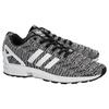 Adidas Originals ZX Flu Fabric Abrasion Resistant Breathable Low top Running Shoes Men's Black White BB2166()