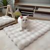 Cat Mat Bed Crate Pad Dog Sleeping Mat Cat Cushion Dog Kennel Pad Cat Warming Mat Dog Bed Mat Anti-Slip Washable Cat Bed For