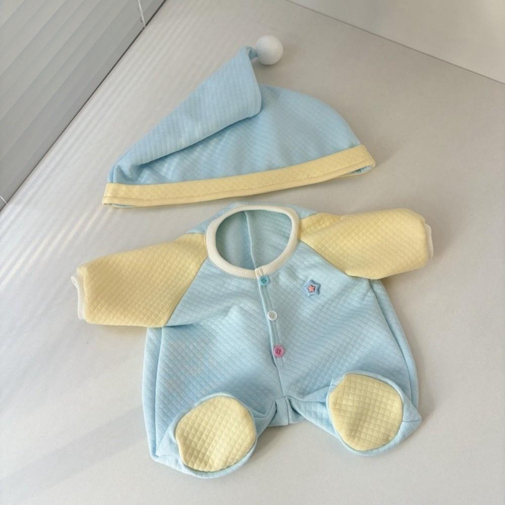 Clown Hat 40cm Cotton Doll Clothes Jumpsuit No Attribute Doll Clothes  Kids Girls Toys