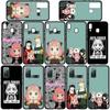 Phone Case for Samsung Galaxy S25 S23 S22 S24 Ultra FE S8 A05 A06 A15 A16 A36 A37 A35 A54 A55 A56 A57 A25 A26 A53 Anime Spy X Family Anya Forger Cover
