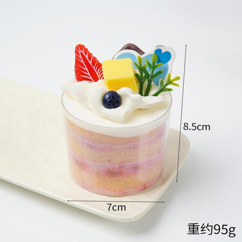 Artificial Ice Cream Cakes Fake Cake Model Pudding Cup Dessert Wedding Party Decoration Cake Shop Display Props Ornament