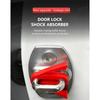 SEAMETAL 4pcs Universal Car Door Lock Buffer Silicone Shock Absorber Pad Door Buckle Cushion Reduce Noise Anti-Vibration