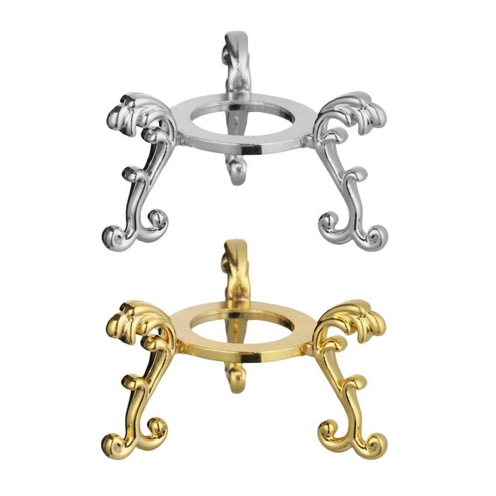 

Photography Props Home Decor Crystal Ball Base Sphere Stone Support Display Stand Metal Holder