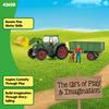 Schleich Farm World Tractor and Trailer 42608