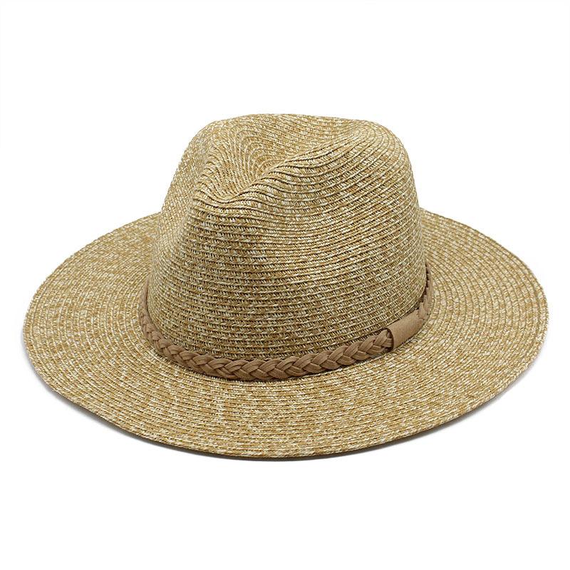 Men'S And Women'S Beach Hats, Straw Hats, Jazz Hats, Sun Hats, Outdoor Beach Sun Protection Hats Cmn-213