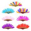 Head-mounted Feather Headdress Hair Band Carnival Costume Headwear Chief Headdress  Adult Kids