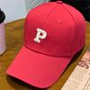 Letter P The Embroidery Mens Summer Sun Protection Baseball Cap Breathable Hat