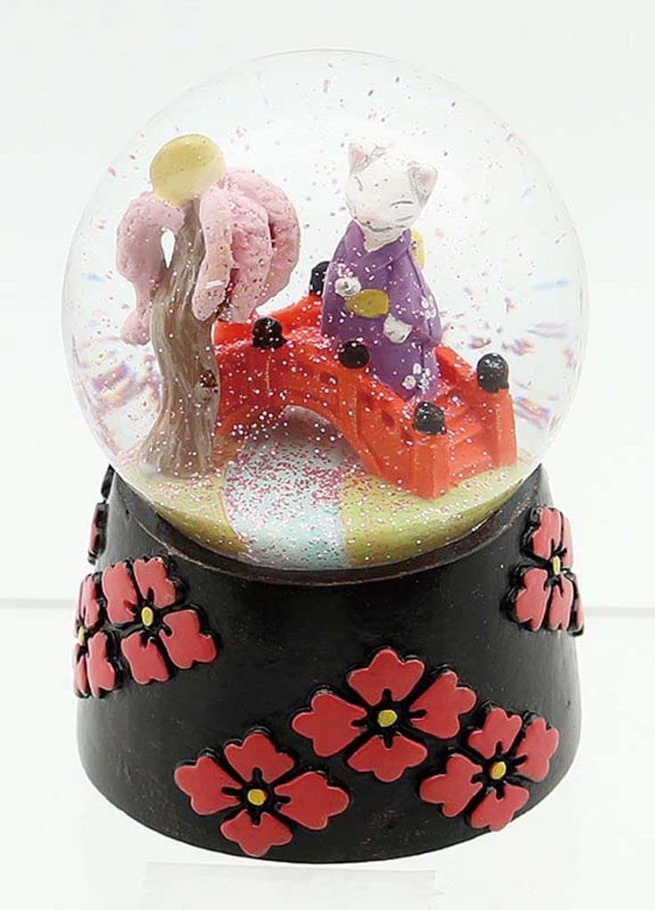 

Stylish cat snow globe Weeping cherry tree 400882301 (L)