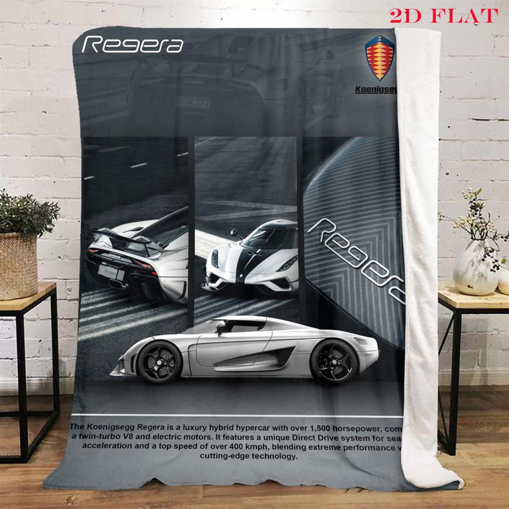 Koenigsegg Jesko: Elegance blanket sofa blanket Home Decor bedroom Machine washable Digital printing