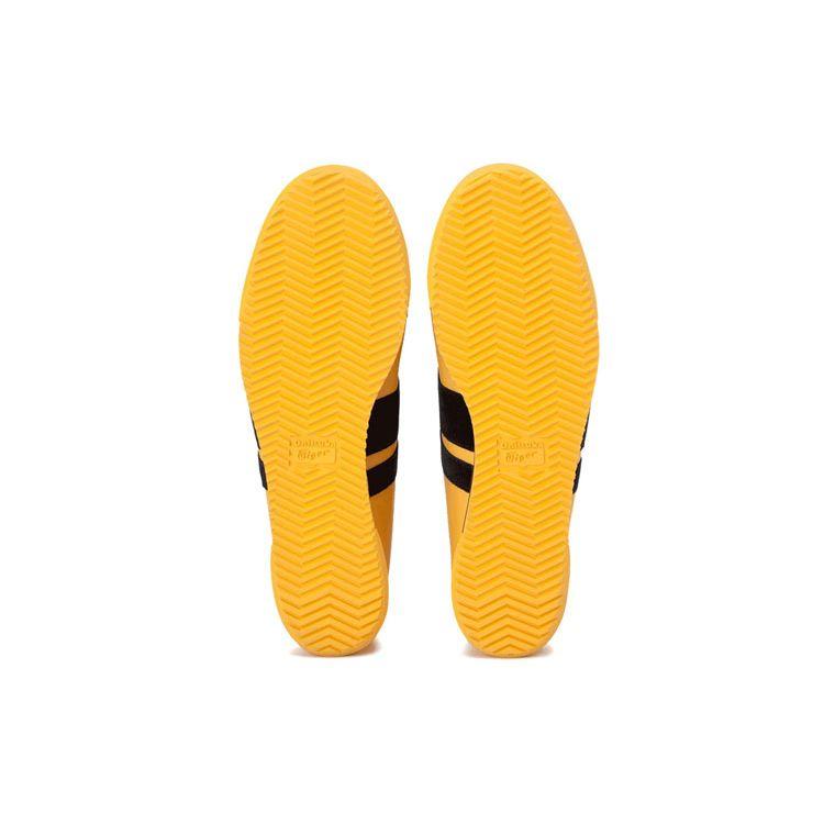 ONITSUKA TIGER Mexico 66 Sd Pf Shock Absorbing Non-Slip Wear-Resistant Low-Top Casual Shoes Unisex Sneaker Yellow Black 1183B455-750
