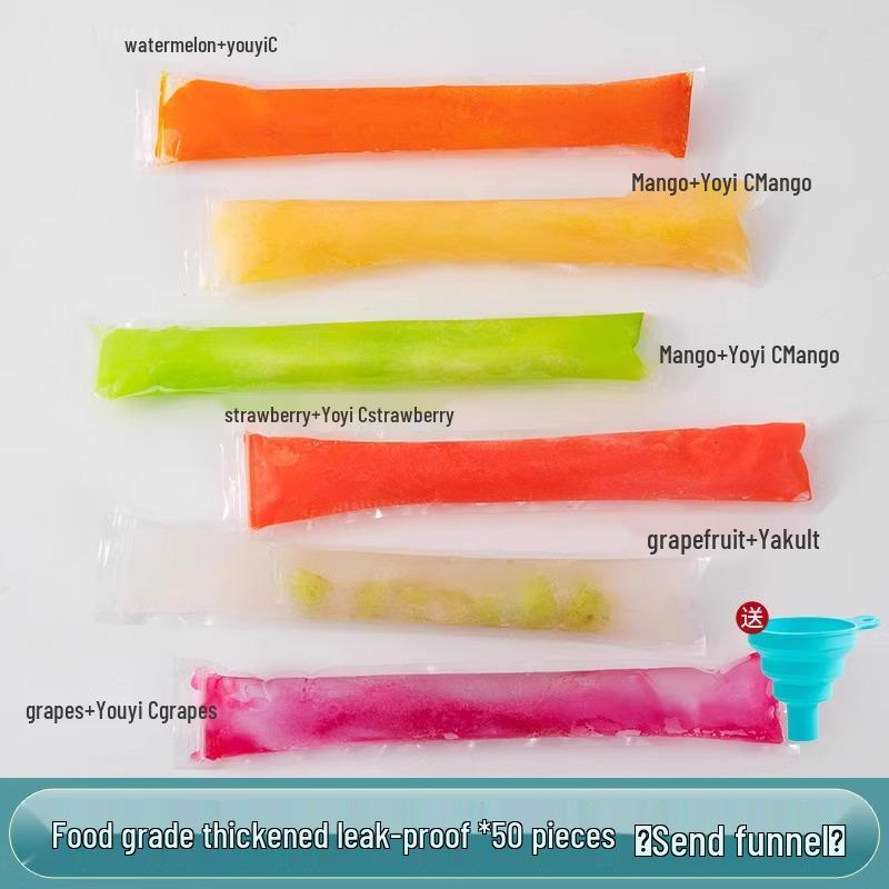 

Одноразовые пакеты для эскимо – 50 штук для самодельных вкусов с герметичной конструкцией