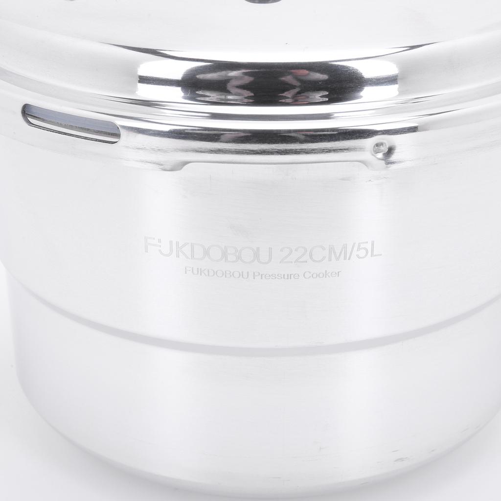 Aluminum Pressure Cooker with Steaming Plate Aluminum Alloy Pressure Cooker Small Pressure Cooker for Gas Stove Induction Cooker