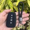 Silicone Car Key Case Holder Shell Soft Remote Cover Protector for Toyota Rav4 Corolla Camry Avalon Accessories Keychain Bag Set