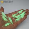 20Pcs Luminous Soft Shrimp Lures Silicone Artificial Bait Simulation Prawn with Hooks Carp Wobbler for Fishing Tackle Lure Carp