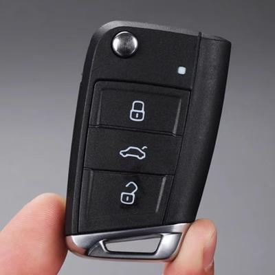 3 Tasten für VW-Fernbedienungs-Autoschlüsselgehäuse für Volkswagen VW Skoda Octavia A7 Golf 7 MK7 Passat Beetle Polo Bora für Seat Leon für Seat