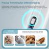 Low Noise Pet Hair Trimmer LCD Display Cat Shaver Portable Pet Foot Hair Trimmer  Home Grooming