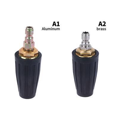 1Pc Pressure Washer Tips Turbo Nozzle 360° Rotating Spray Turbo Nozzle 4000 PSI with 1/4 Inch Quick Connector for