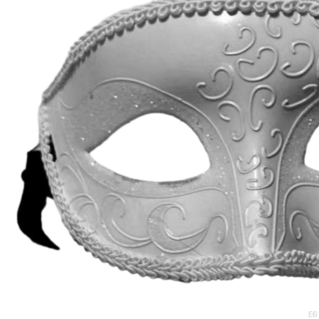 Mask Props Masks Mardi Gras Half Face Costume for Club Carnival Evening Festival