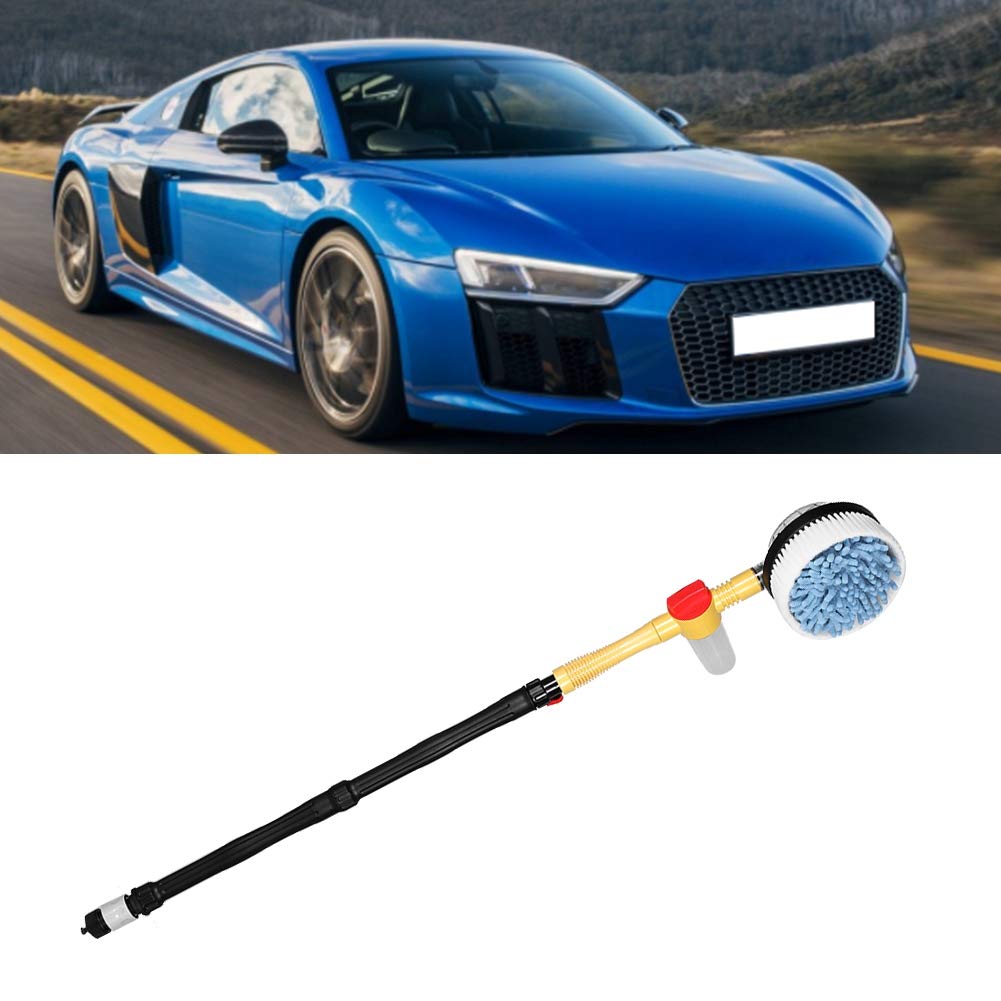 Autowaschbürste, Hochdruckwäsche, Automatische Rotation, Autowaschzubehör, Karosserie, Reifen, Räder, Mikrofaser, Kratzfest, Reinigungsschwamm-Werkzeug