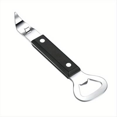 1 PZ Apriscatole a Pressione Apriscatole Manuale in Acciaio Inossidabile Pratico Strumento da Cucina Apribottiglie Portatile per Esterno