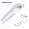 Car Wind Screen Trim ABS Chrome Rear Glass Wiper Nozzle Cover Tail Window Frame For Honda CRV CR-V 2017-