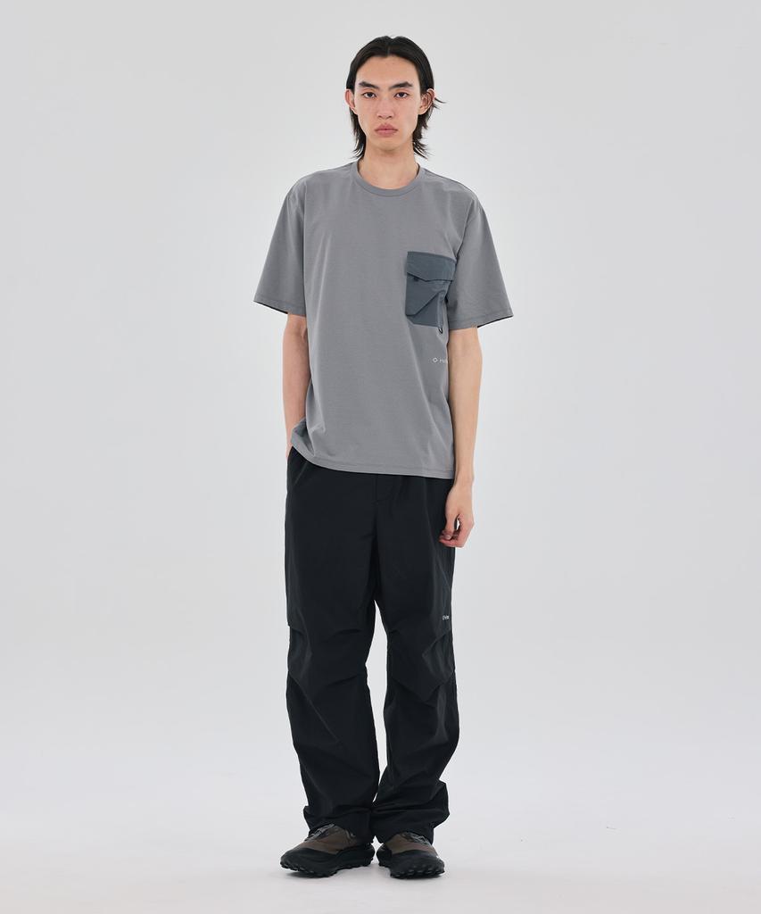 Hellinogseuweeo Multi-Pocket Short-Sleeve T-Shirt_Gray